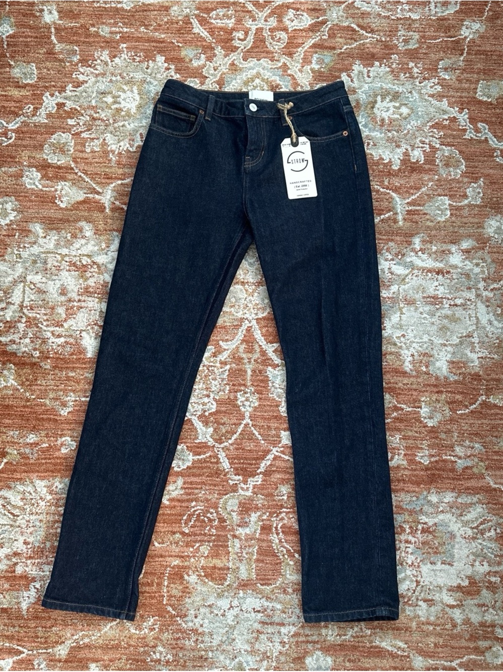 NWT Reformation Jeans size 27, Strom Emerson Stretch Low Rise Slim Jeans